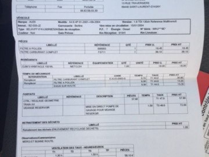 Audi A4 1.9 TDI 130CV PACK MULTITRONIC     Diesel BLEU METAL - 22