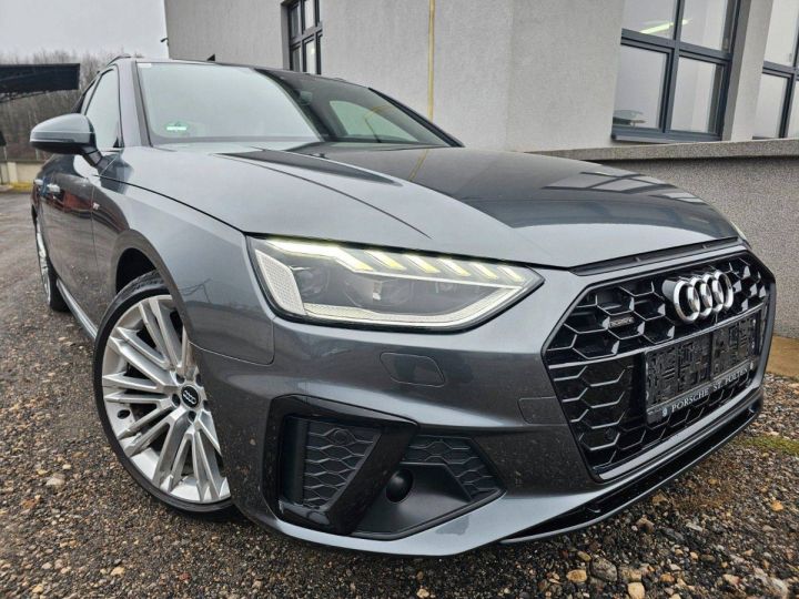 Audi A4 40 TDI QUATTRO S line, ENTIÈREMENT ÉQUIPÉ ! Gris Métallisé - 1