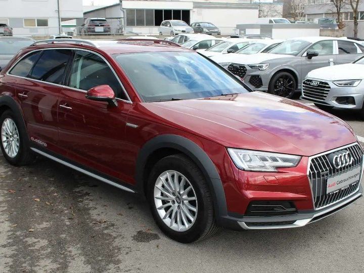 Audi A4 Allroad 2.0 TFSI Quattro S-tronic 4M – CAMERA – ATTELAGE – NAV – 1ère main – Garantie 12 mois Rouge - 3