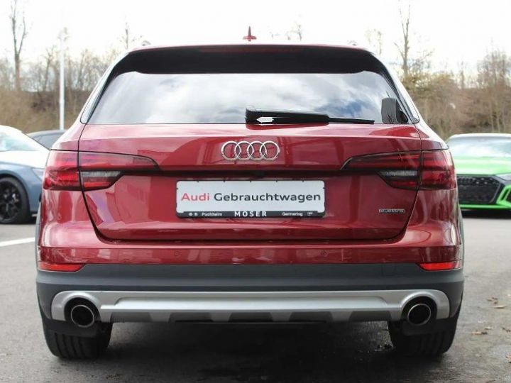 Audi A4 Allroad 2.0 TFSI Quattro S-tronic 4M – CAMERA – ATTELAGE – NAV – 1ère main – Garantie 12 mois Rouge - 4