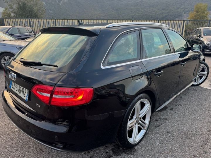 Audi A4 Avant 2.0 TDI 150CH DPF S LINE MULTITRONIC Noir - 4