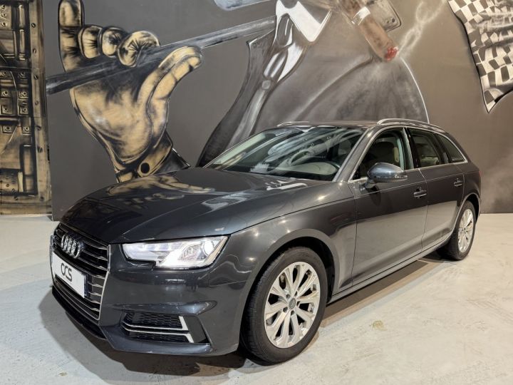 Audi A4 Avant 35 TDI 150 S tronic Design Gris Foncé - 2