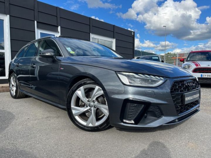 Audi A4 Avant 35 TDI 163CH S LINE TRONIC 7 Gris - 4