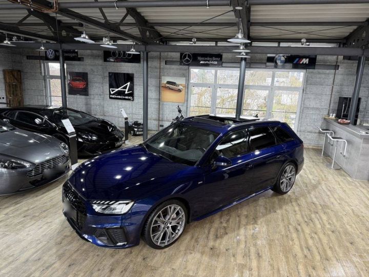 Audi A4 Avant 40 TDI S-Line*VIRTUAL*PANO*MATRIX LED* Bleu Navarra - 3