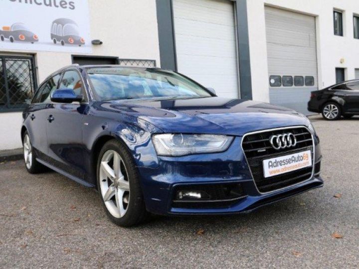 Audi A4 Avant V6 3.0 TDI 245 QUATTRO S-LINE S-TRONIC      Diesel BLEU METAL - 1