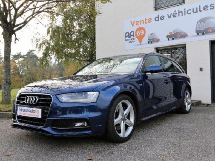 Audi A4 Avant V6 3.0 TDI 245 QUATTRO S-LINE S-TRONIC      Diesel BLEU METAL - 3