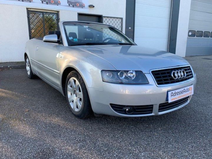 Audi A4 CABRIOLET 1,8T 163CV BVM6     Essence GRIS METAL - 1