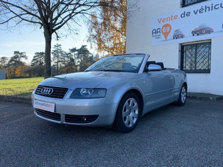 Audi A4 CABRIOLET 1,8T 163CV BVM6     Essence GRIS METAL - 4