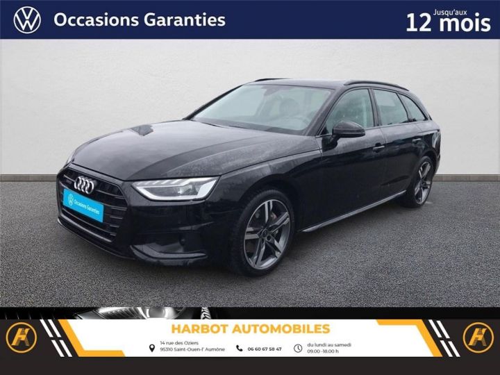 Audi A4 iii 40 tdi 204 s tronic 7 quattro avus Noir - 1