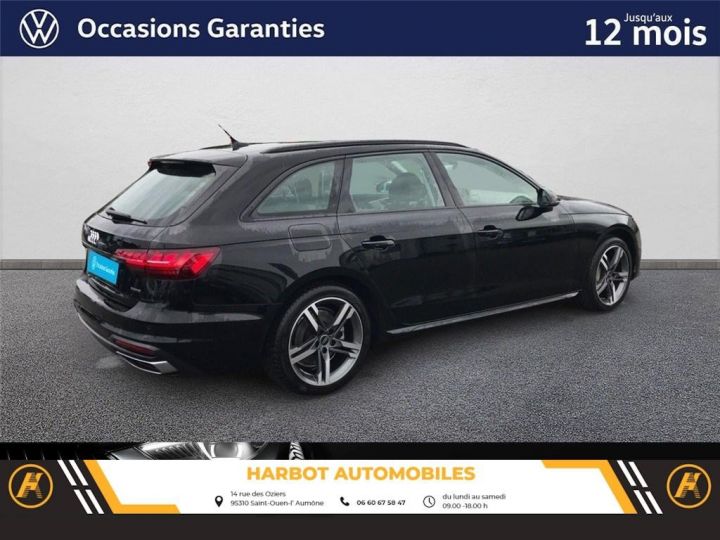 Audi A4 iii 40 tdi 204 s tronic 7 quattro avus Noir - 2