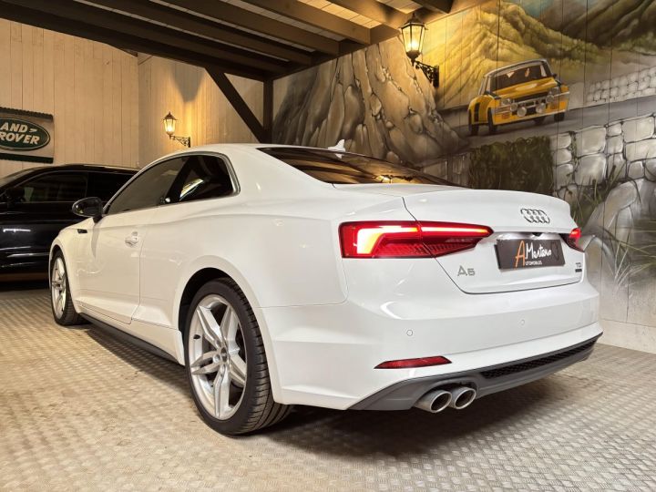 Audi A5 3.0 TDI 218 CV SLINE QUATTRO S-TRONIC Blanc - 4