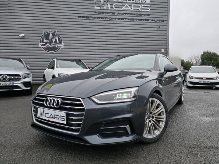 Audi A5 3.0 V6 TDI - 218 - BV S-tronic 2016 COUPE Design Luxe PHASE 1 GRIS FONCE - 2