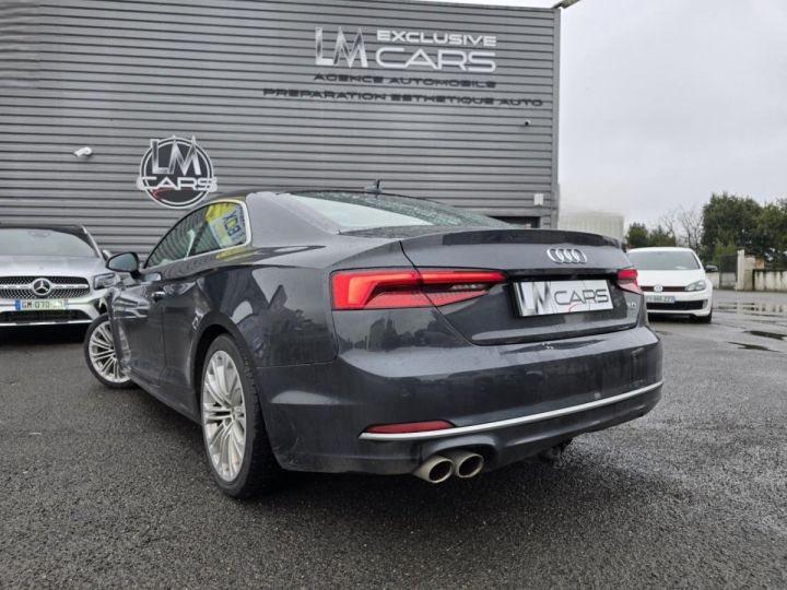 Audi A5 3.0 V6 TDI - 218 - BV S-tronic 2016 COUPE Design Luxe PHASE 1 GRIS FONCE - 4