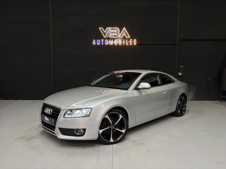 Audi A5 AMBITION LUXE V6 3.0 TDI QUATTRO DPF Gris Clair - 1