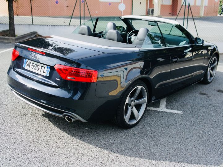 Audi A5 AUDI A5 CABRIOLET 3.0 TDI S-LINE 245 QUATTRO BVA Noir Metallise - 24