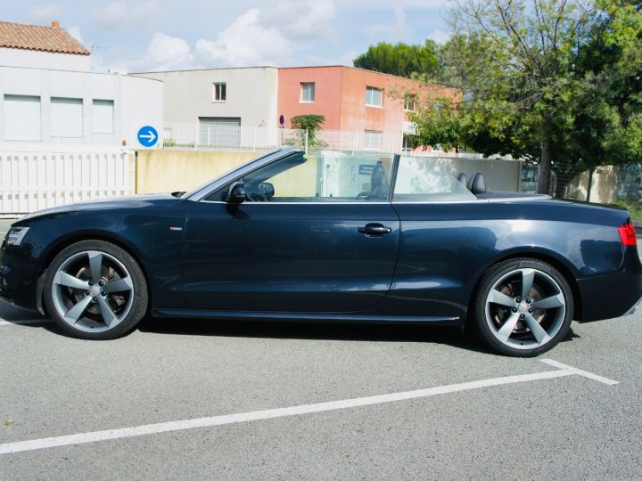 Audi A5 AUDI A5 CABRIOLET 3.0 TDI S-LINE 245 QUATTRO BVA Noir Metallise - 26