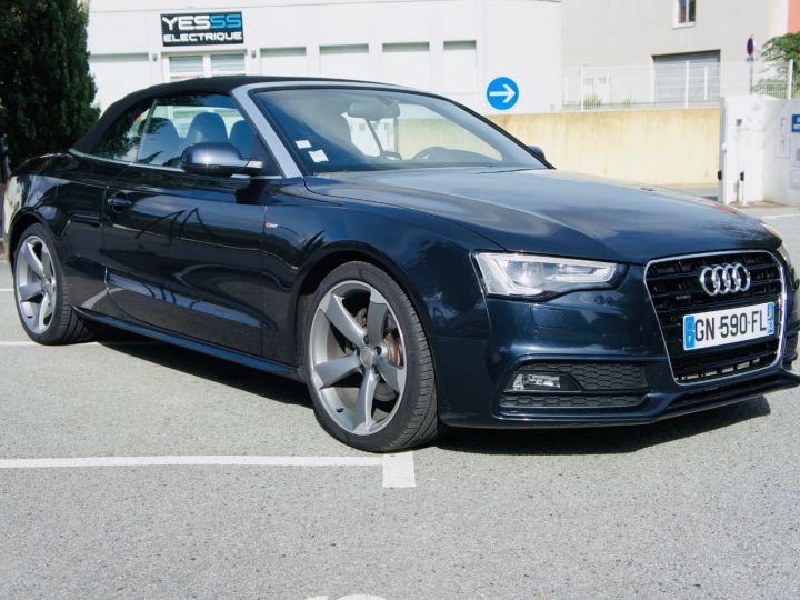 Audi A5 AUDI A5 CABRIOLET 3.0 TDI S-LINE 245 QUATTRO BVA Noir Metallise - 8