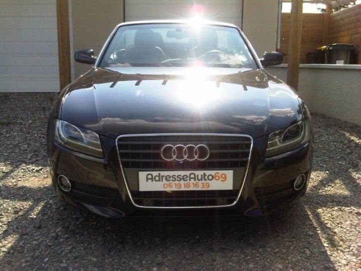 Audi A5 CABRIOLET 2.0 TDI 170CV S LINE BV6     Diesel NOIR METAL - 2