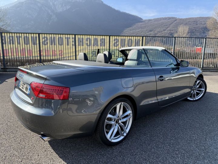 Audi A5 CABRIOLET 2.0 TFSI 211CH S LINE Gris F - 3