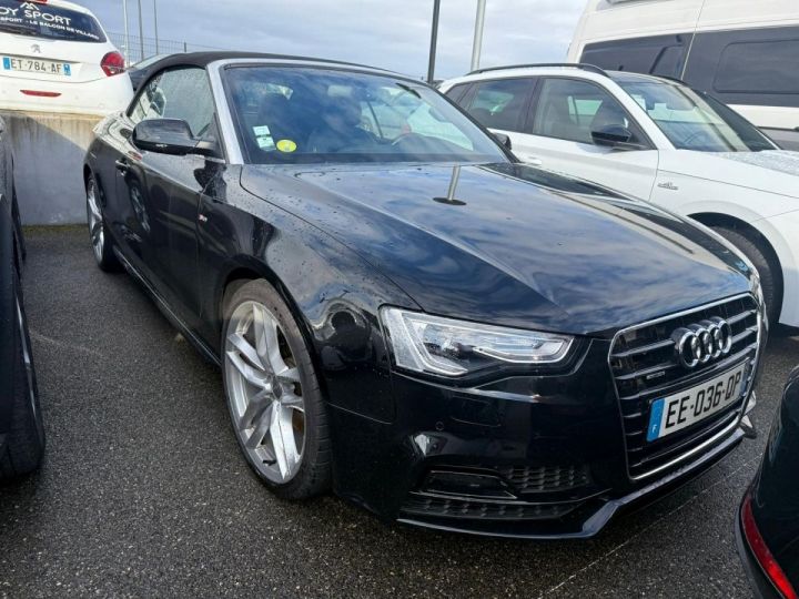 Audi A5 CABRIOLET 3.0 V6 TDI 218CH S LINE QUATTRO S TRONIC 7 Noir - 7