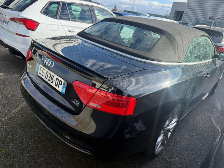 Audi A5 CABRIOLET 3.0 V6 TDI 218CH S LINE QUATTRO S TRONIC 7 Noir - 9