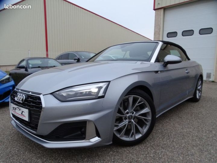 Audi A5 CABRIOLET 40 TFSI 190CH DESIGN LUXE S TRONIC 7 EURO6D-T 132G Gris - 1