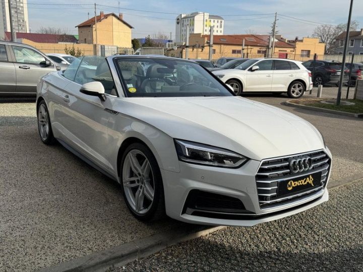 Audi A5 CABRIOLET 50 TDI 286 S LINE QUATTRO TIPTRONIC 8 Blanc - 4