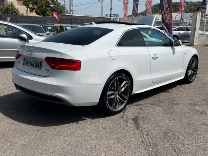 Audi A5 coupe s line Blanc Occasion - 3