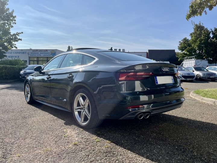 Audi A5 II 2.0 TDI 190ch S line S tronic 7 GRIS FONCE - 4