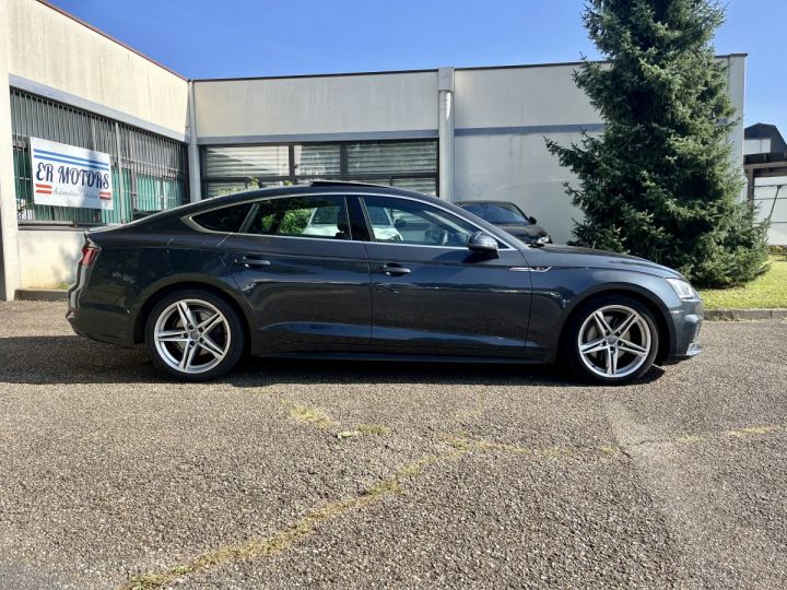 Audi A5 II 2.0 TDI 190ch S line S tronic 7 GRIS FONCE - 8