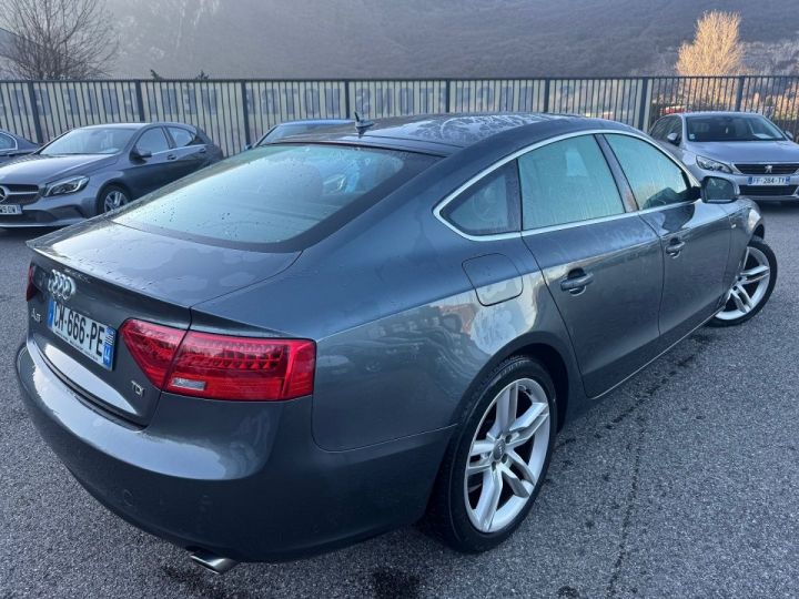 Audi A5 Sportback 3.0 V6 TDI 204CH S LINE MULTITRONIC Gris F - 4