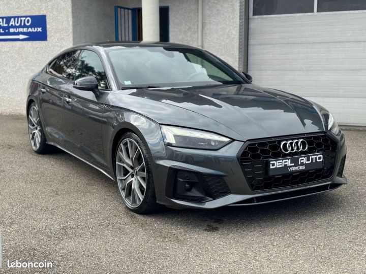 Audi A5 Sportback 35 TDI 163ch S line tronic 7 Gris - 2