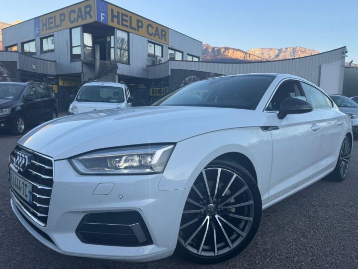 Audi A5 Sportback 40 TDI 190CH AVUS QUATTRO S TRONIC 7 Blanc - 1