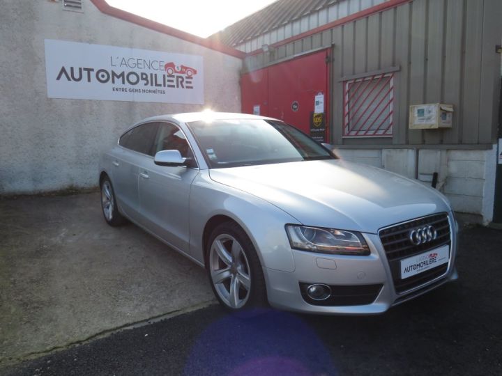 Audi A5 Sportback ambition luxe 2.0 tdi 170 Gris - 1