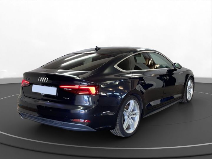 Audi A5 Sportback Audi A5 Sportback 3.0 TDI 286Ch Qu. Matrice Panoramique AHK Ligne S Garantie / 47 Bleu Métallisé - 2