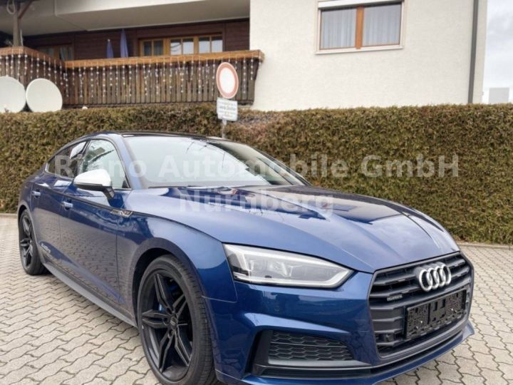 Audi A5 Sportback quattro S-line Plus*Nav*Aut.*S-Dach Bleu Métallisé - 3