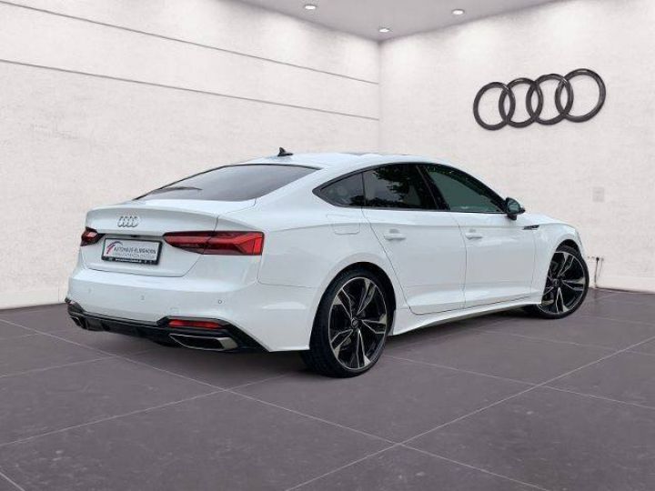 Audi A5 Sportback S line 40 TFSI Blanc - 4