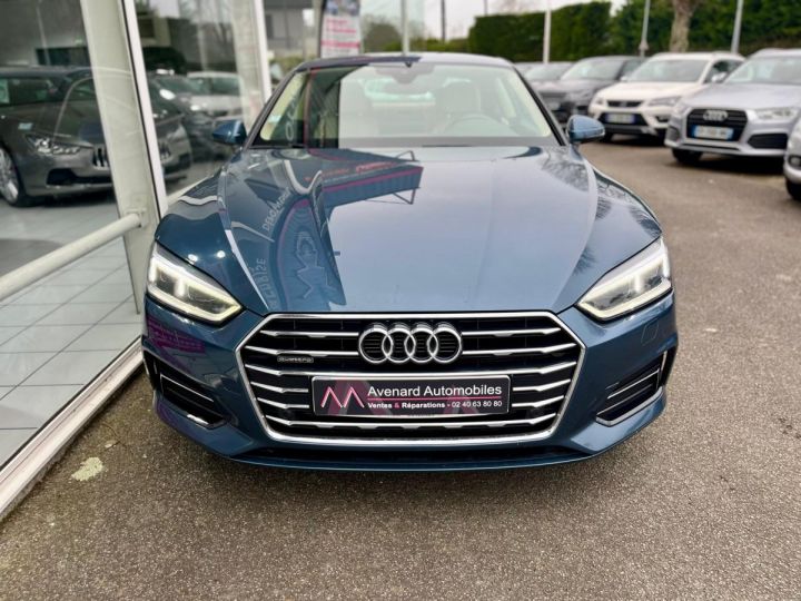 Audi A5 Sportback V6 3.0 TDI 218 S tronic 7 Design BLEU CLAIR - 2