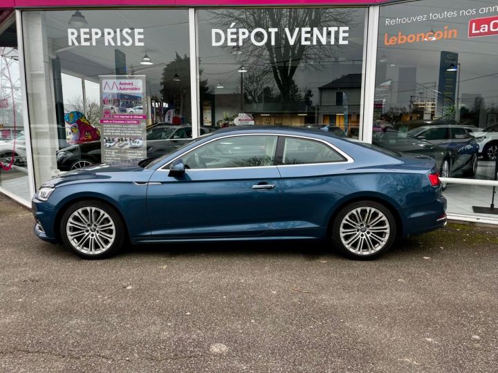 Audi A5 Sportback V6 3.0 TDI 218 S tronic 7 Design BLEU CLAIR - 3