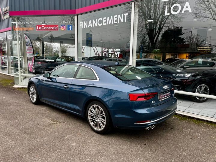 Audi A5 V6 3.0 TDI 218 S tronic 7 Design BLEU CLAIR - 20