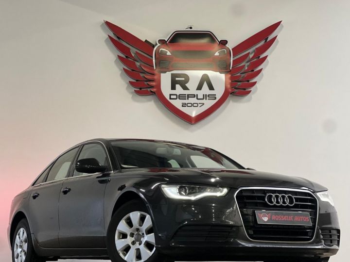 Audi A6 2.0 TDI 136CH AMBIENTE Gris Foncé Métallisé - 1