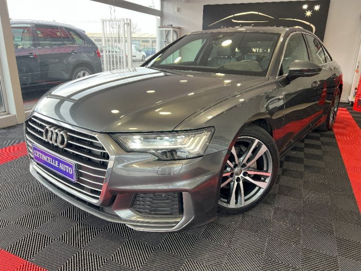 Audi A6 35 TDI 163 ch S tronic 7 S line Gris Foncé - 1