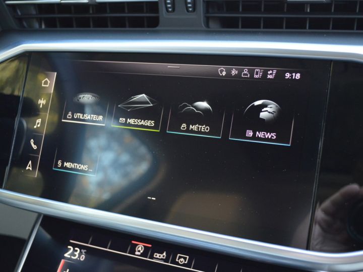 Audi A6 AFFAIRE AUDI A6 35 TDI 163ch STRONIC 1ère MAIN CARPLAY, TOIT PANO, VIRTUAL, CUIR.. 21000KMS TVA REC Gris Metal - 30