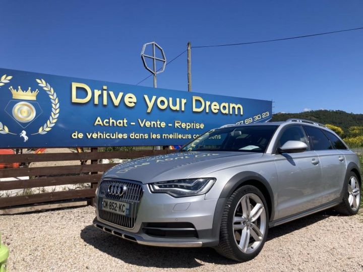 Audi A6 Allroad 3.0 v6 bitdi 313 ch QUATTRO Reprise echange Gris Clair - 3