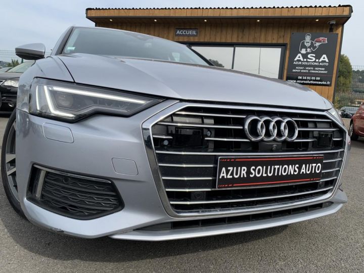 Audi A6 Avant 2.0 40 TDI - 204 - BV S-tronic 2018 BREAK Avus extended Gris clair - 7