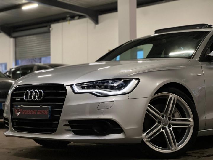 Audi A6 Avant 3.0 BI-TDI 313CH S-LINE QUATTRO TIPTRONIC MATRIX Gris Clair Métallisé - 19