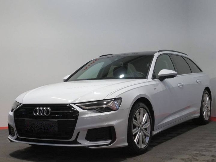 Audi A6 Avant 45 TDI S-Line 3.0 TDI*PANO*Matrix*REMORQ Blanc - 1