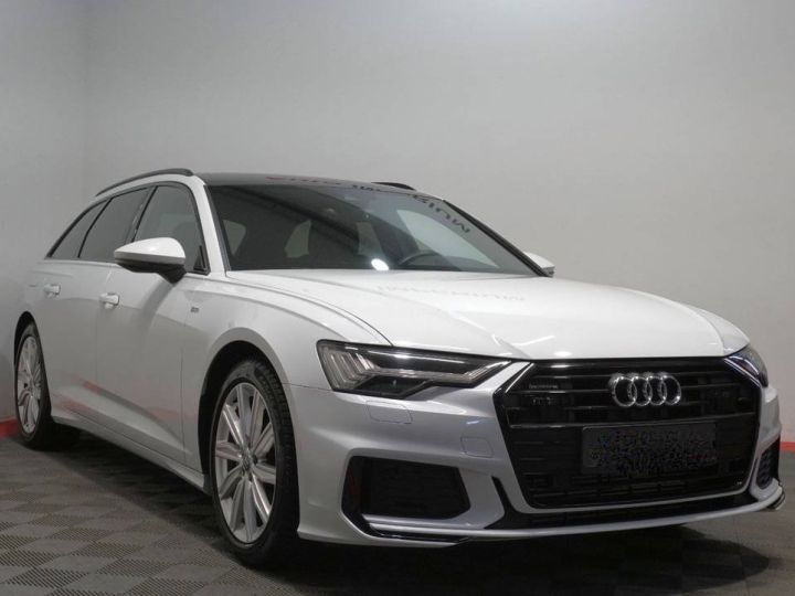 Audi A6 Avant 45 TDI S-Line 3.0 TDI*PANO*Matrix*REMORQ Blanc - 3