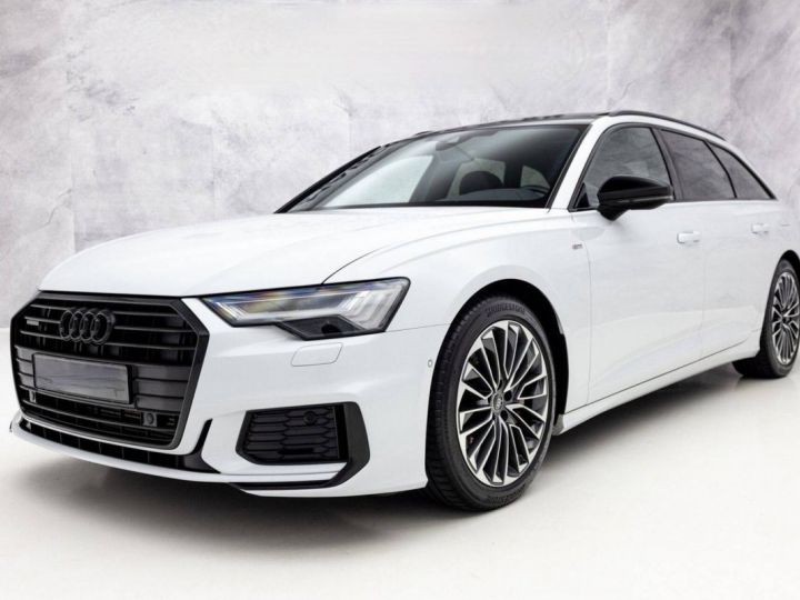 Audi A6 Avant 55 TFSI e quattro Competition | S-Line Blanc Glacier - 1