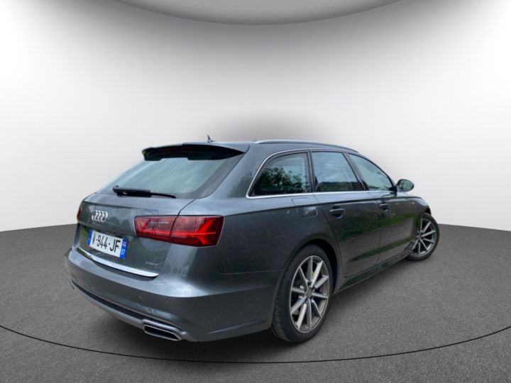 Audi A6 Avant QUATTRO 3.0 V6 TDi 218 Quattro S-line S-tronic 7 * Toit ouvrant Gris - 2